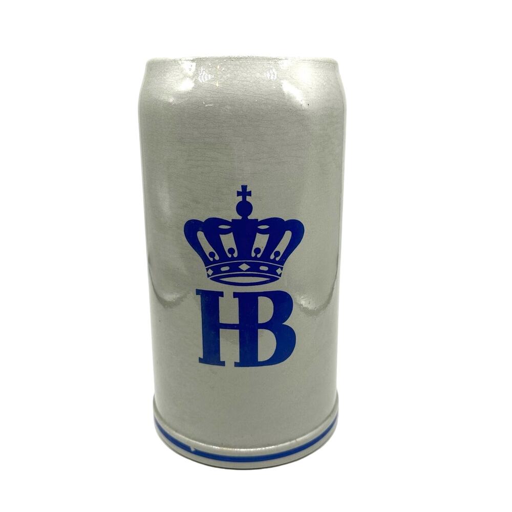 Vintage Large 3L HB Hofbrauhaus Beer Stein Made in Germany